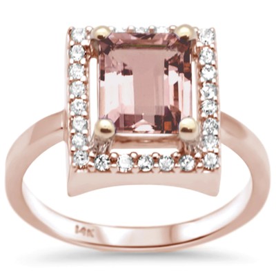 2.60ct G SI 14K Rose Gold Diam...