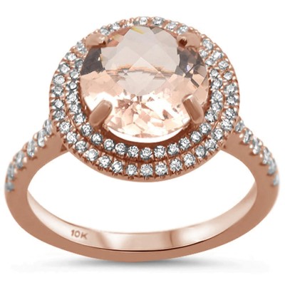 1.46ct G SI 10K Rose Gold Diam...