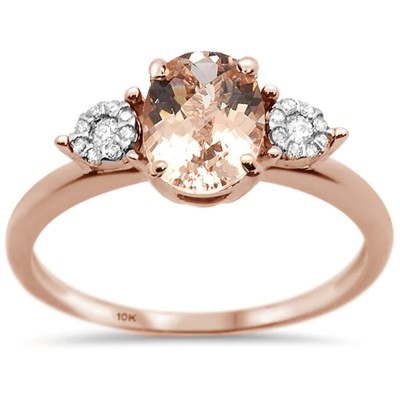 1.31ct 10K Rose Gold Natural M...