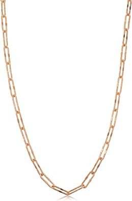 ROSE GOLD PAPERCLIP NECKLACE